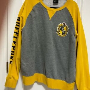 Harry Potter HuffelPuff Sweat Shirt Size xxl